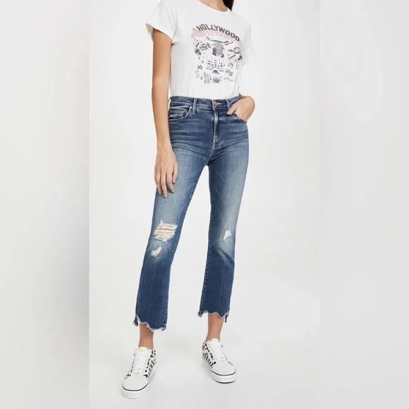 BOGO! Mother The Insider Crop Step Chew Dancing on Coals - Picture 12 of 12